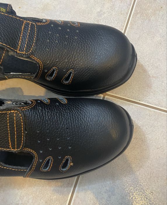 Pantofi safety din piele