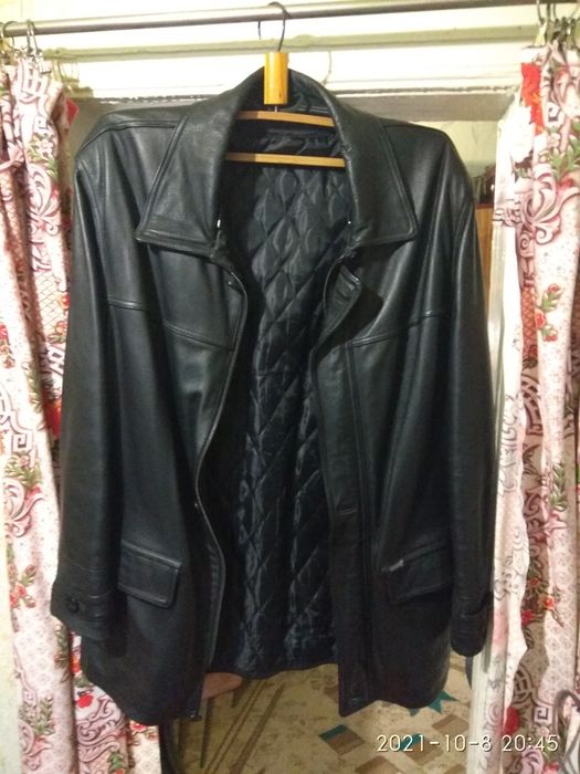Куртка кожаная натуральная