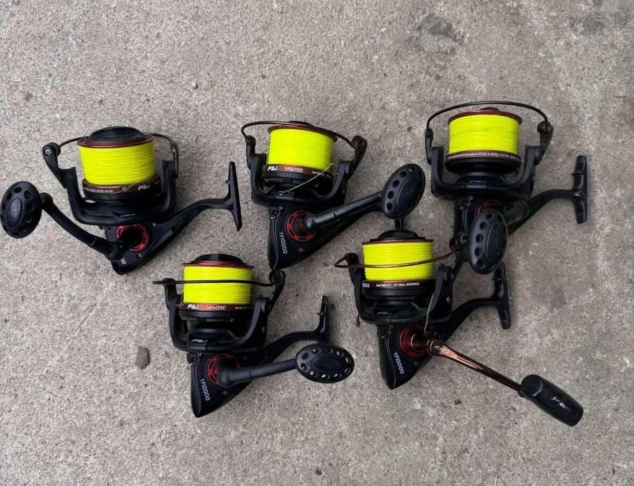 Vând 6 Mulinete FL  Yf 10000, 300 de lei toate 6 buc