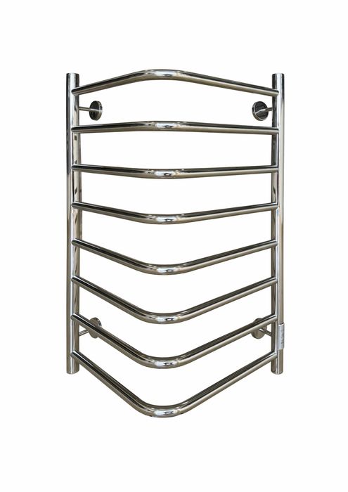 Угловой полотенцесушитель от производителя с гарантийным талоном.