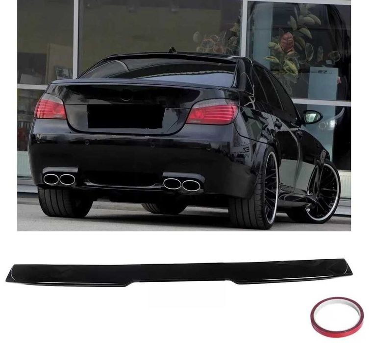 Spoiler eleron pleoapa luneta BMW Seria 5 E60 (2003-2010) negru