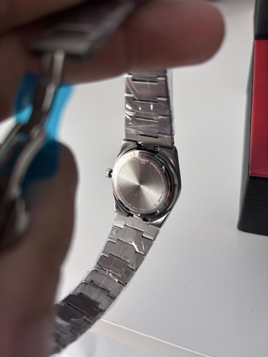 Ceas Tissot PRX Quartz 35mm Bleu Marin Nou, în folie, Pachet Complet