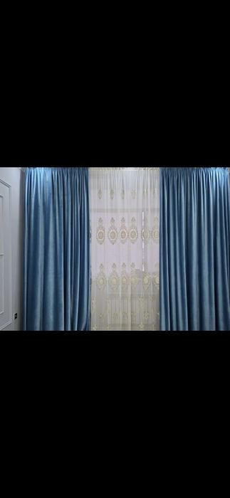 Продаются тюль с теневой занавеской.