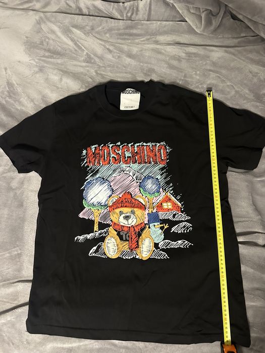 Moschino мъжка черна тениска