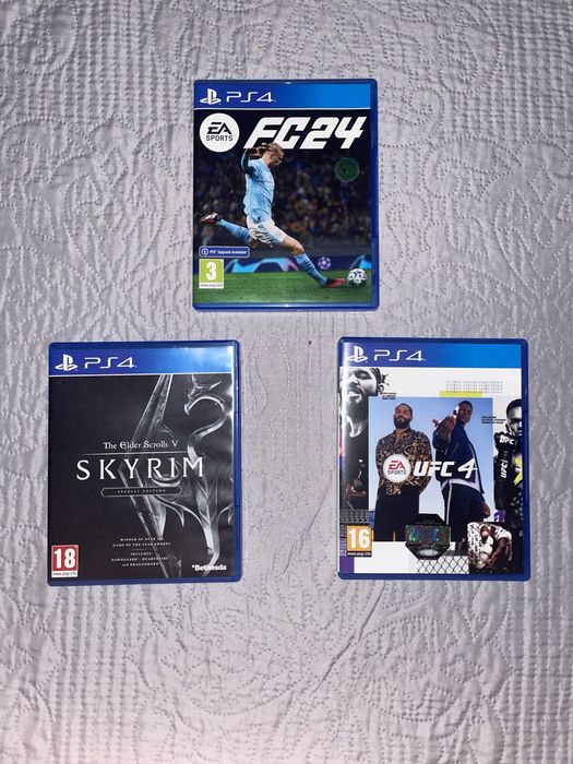 PlayStation4 Slim с 3 джойстика FC26 fc24 ufc4