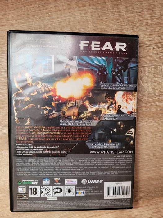 FEAR joc PC original