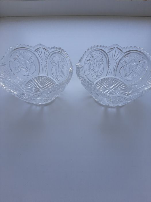 Хрустальные чешские вазы