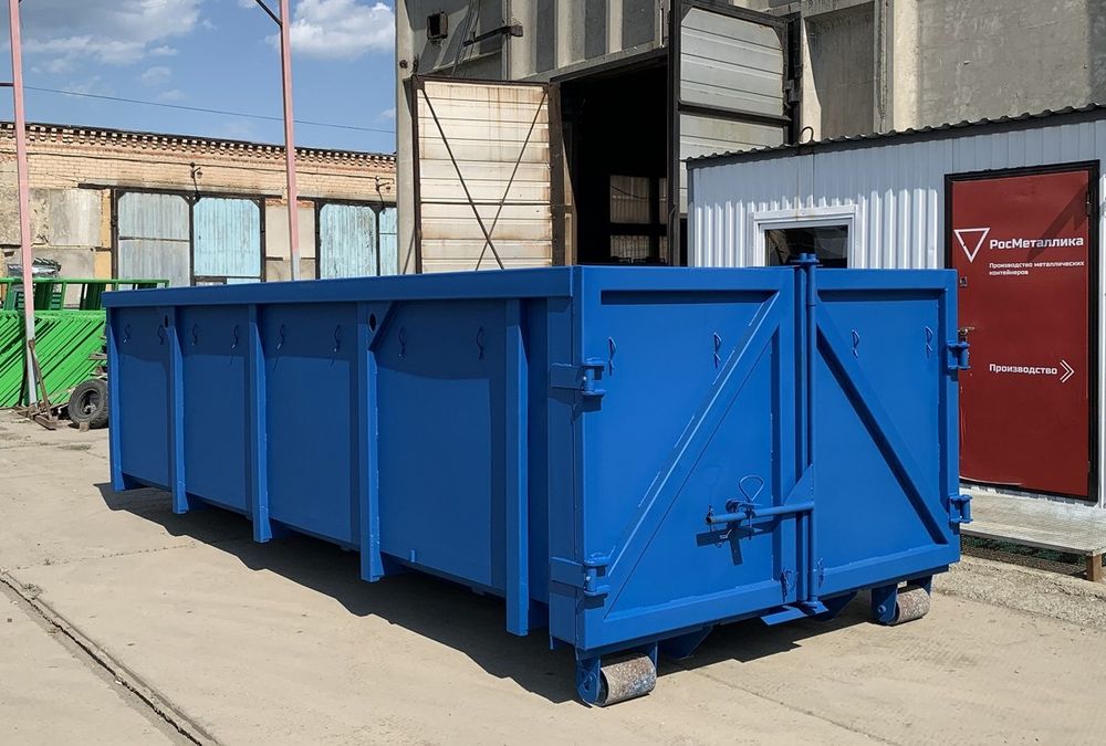 Чиқинди ташиш учун Металл Контейнерлар ишлаб чиқариш.