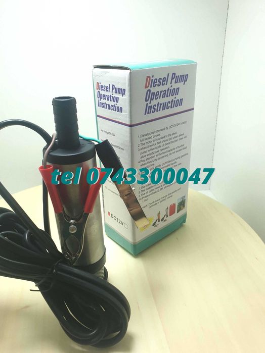 Pompa Transfer Combustibil Sumersimbila Sursa De Energie 12v