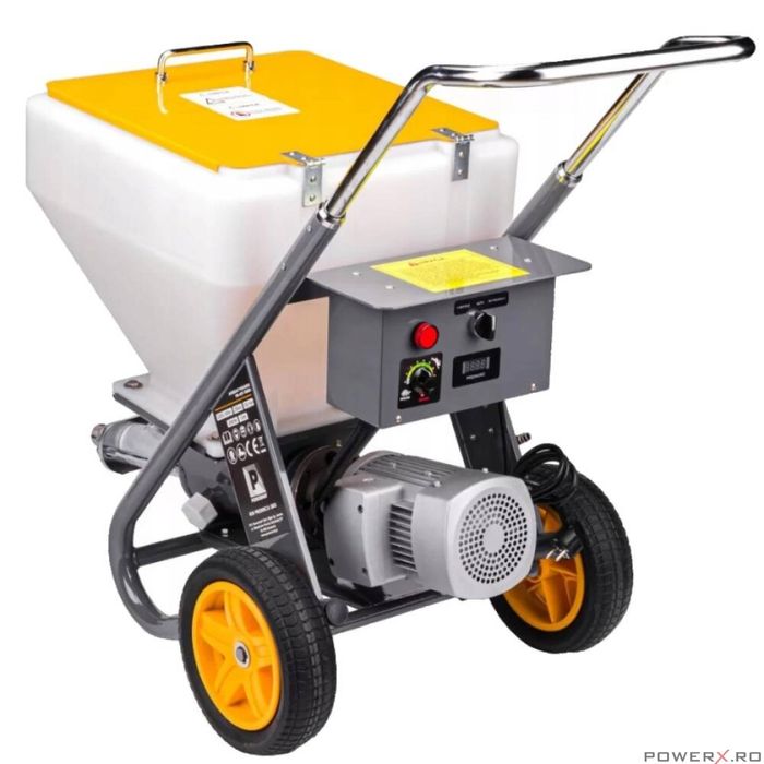 Masina de zugravit, pompa pentru tencuit si gletuit profesionala 230V,