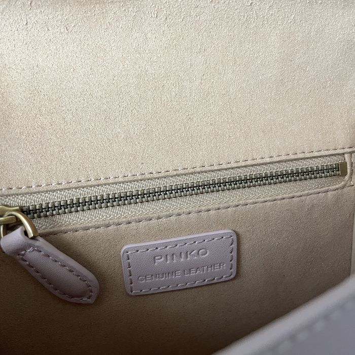 Pinko Love One Top Handle Mini Light Bag - Чанта