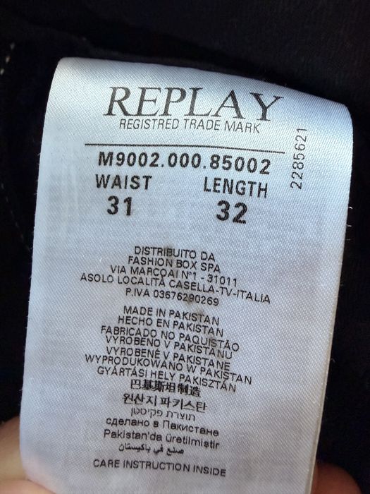 Pantaloni cargo Replay 31x32 !