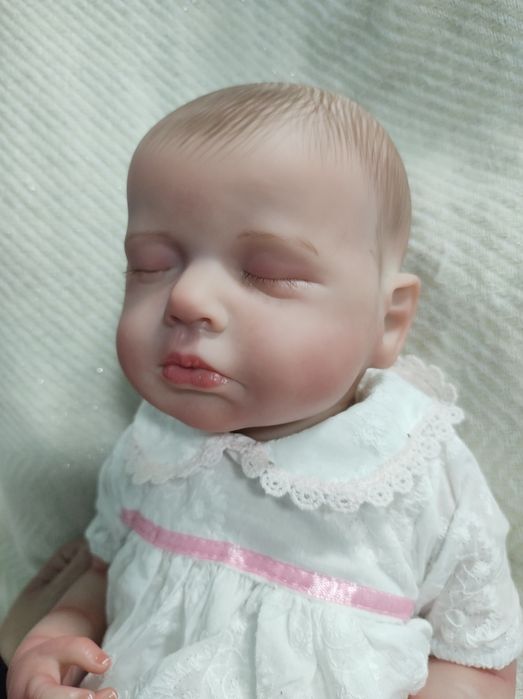 Кукла реборн, преродено бебе, момиче, силиконова реалистична кукла