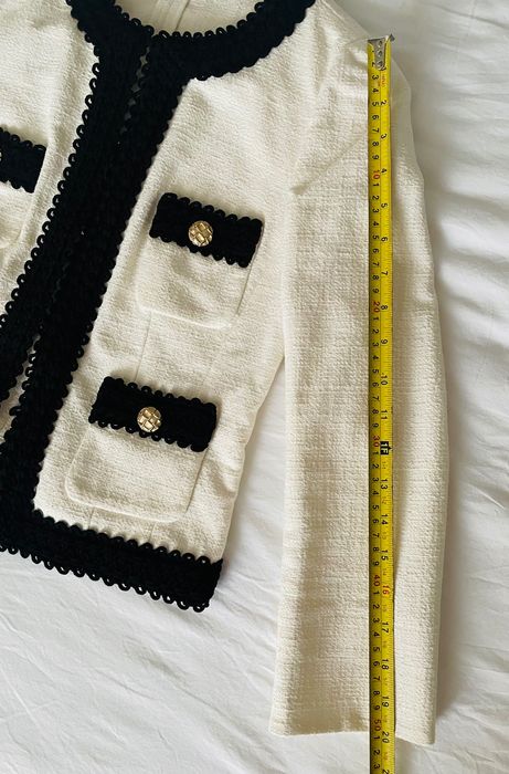 Jacheta chic stil Channel (brand Luisa Spagnoli)