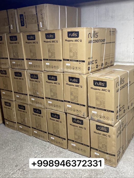 Кондиционер Rulls R32 R410 +Ten DC Invertor Доставка бесплатно