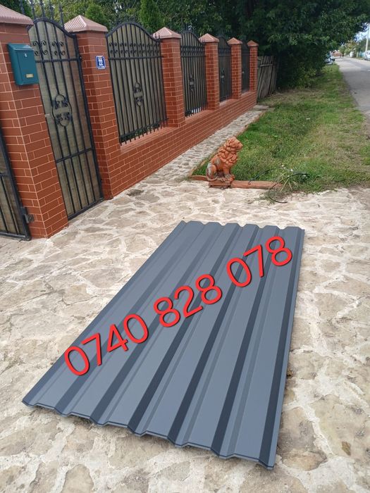 Vand  tabla cutata H35 H12 T10 6.20m x 1.10m  0.5mm grosime