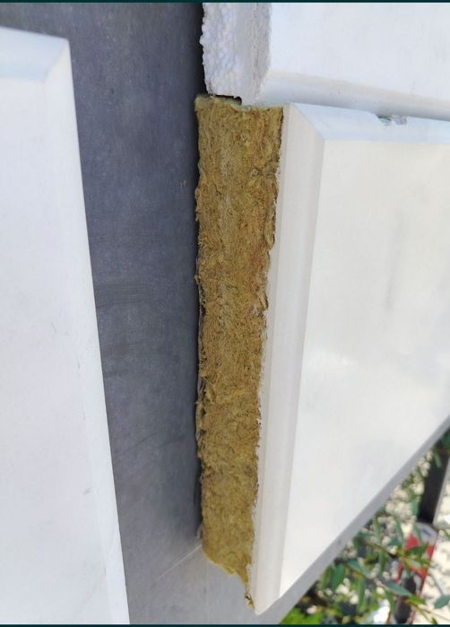 Термо травертин. Фасад учун