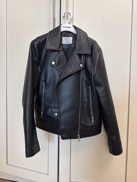 Zara коженка для девочек