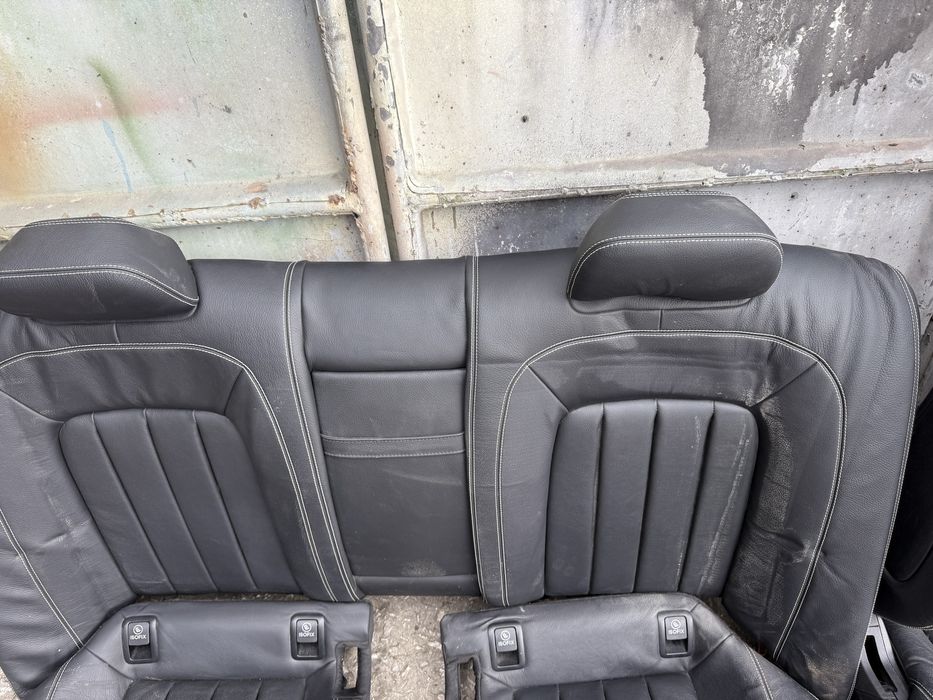 Кожен салон за Mercedes-Benz W218 Черен ном 853