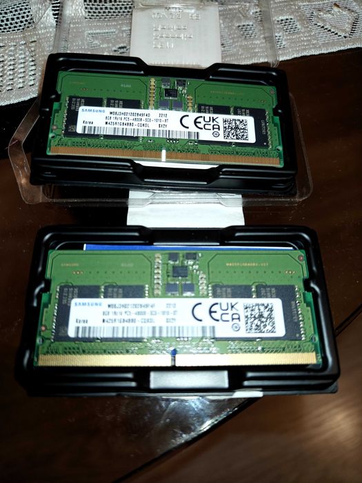 DDR5 SODIMM Samsung 2 * 8GB 4800MHz за лаптоп