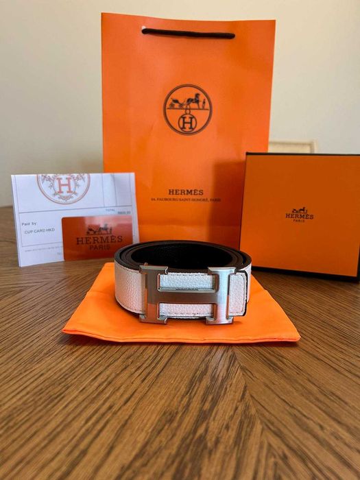 Curea Hermès H Buckle White Edition – Premium Quality