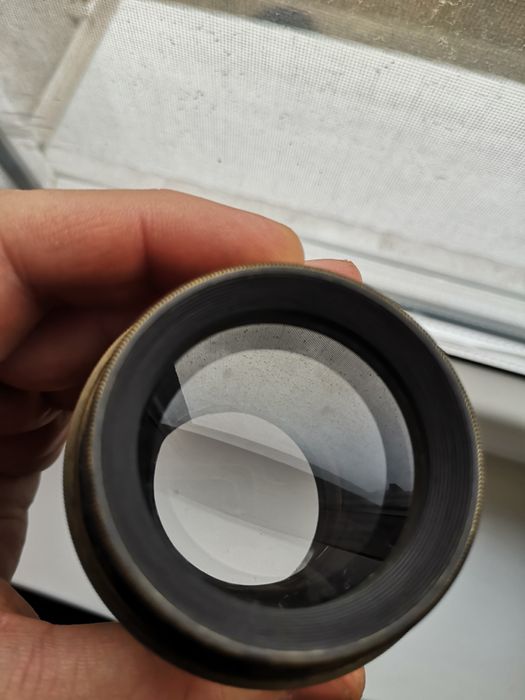 Obiectiv foto alama Petzval Symetrique Extra Rapide A.Menu&Cie B