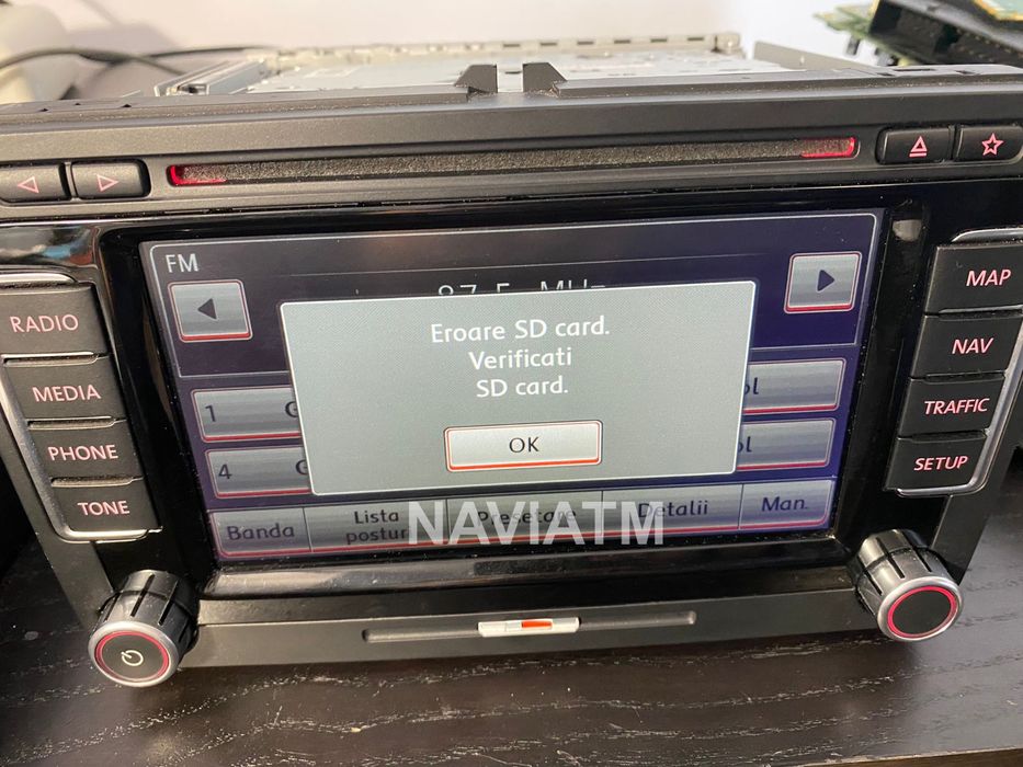 RNS510 MIB2 Reparatie Navigatii Passat Golf Skoda Octavia Superb