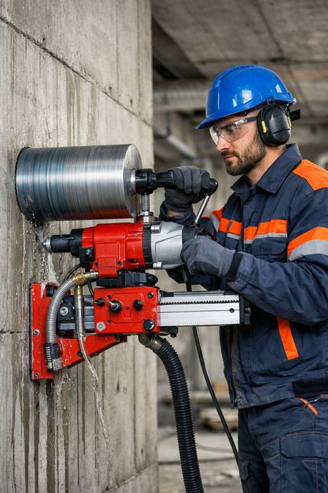 Алмазное сверление   ( бурение)