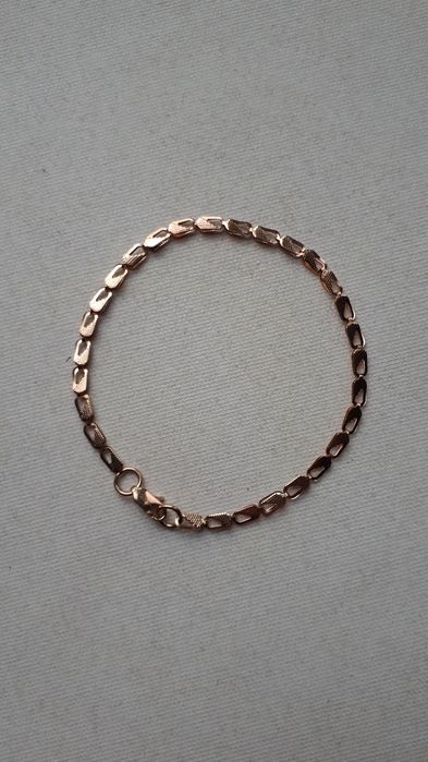 браслет красный золото 585-проба.