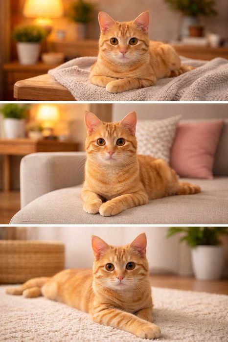 Кошечка домашняя