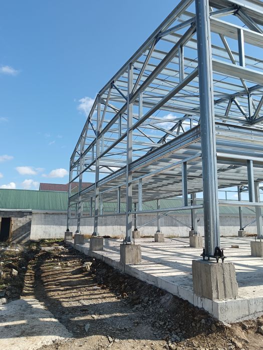 Монтаж ЛСТК по плану