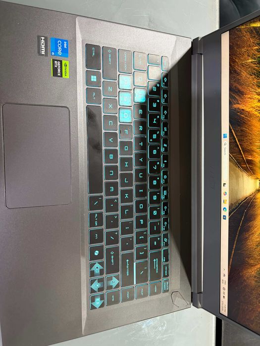 Laptop MSI Thin 15 B12UC i5-12450H 16GB 512SSD RTX 3050 4GB