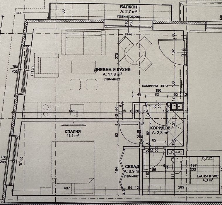 Продава се Двустаен апартамент в к.к. Дюни - 48 кв.м за 1405 €/кв.м - Снимка #16