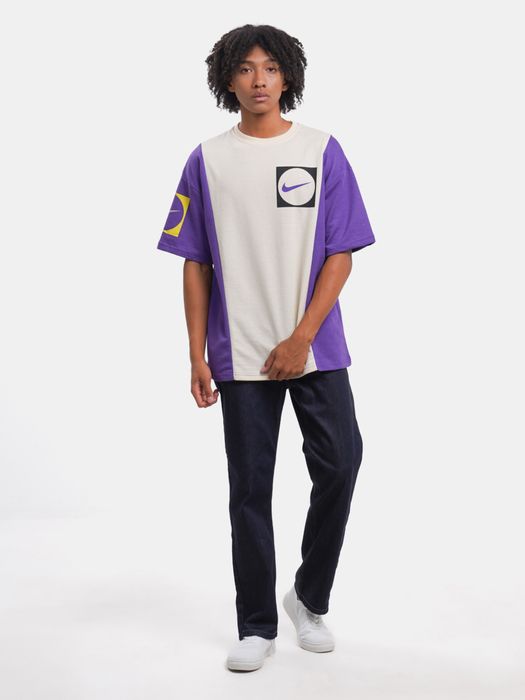 Мужская футболка с коротким рукавом и принтом, оверсайз