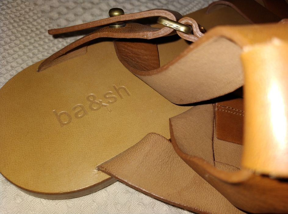 Сандали женские кожаные