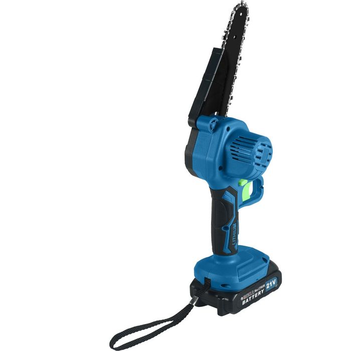 Minifierastrau cu lant pe acumulator, 21V, Lama 6" 15 cm, 2