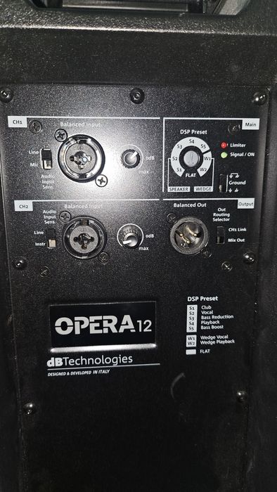 Продам Db technologies Opera 12 новые + микшер RCF ( стойки , комм)