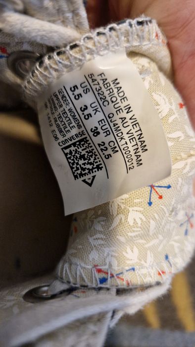 Teniși converse, 36 și 36,5