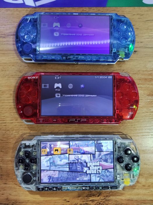 Psp 3000 новый прозрачный