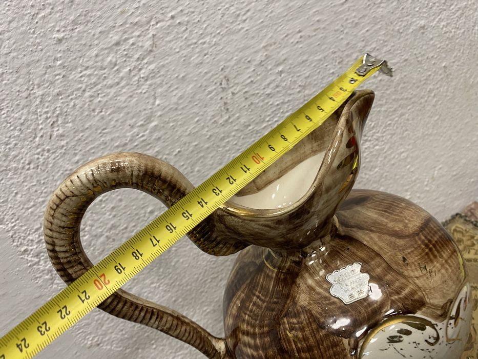 Голяма белгийска кана от порцелан ваза