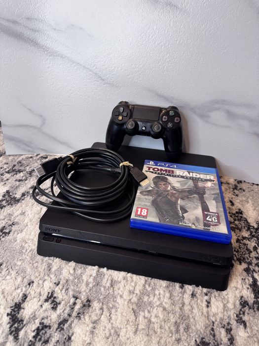 PS4 slim cu un controller si joc cadou