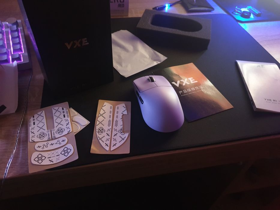 Mouse gaming VXE R1 Pro Max compatibil 4k