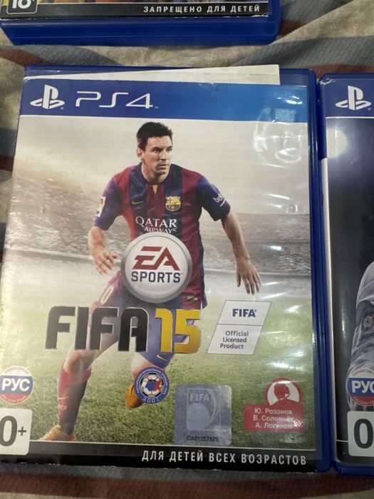 Игровые диски на Ps4(оригинальные)