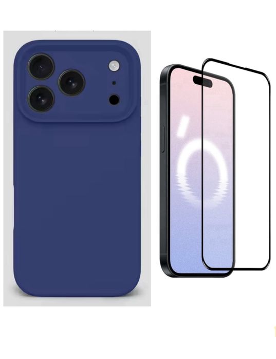 Iphone 17 17 AIR 17 PRO 17 PRO MAX Husa Soft Touch + Folie Sticla Esd