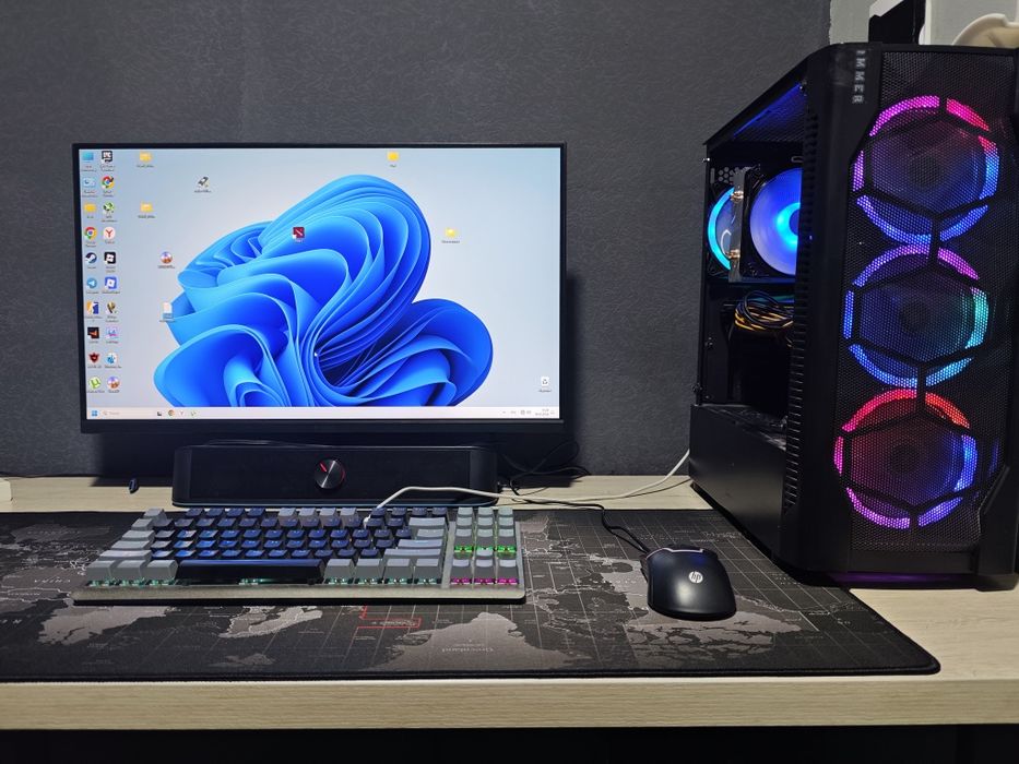Игровой компьютер i7 12700KF + 200Hz monitor