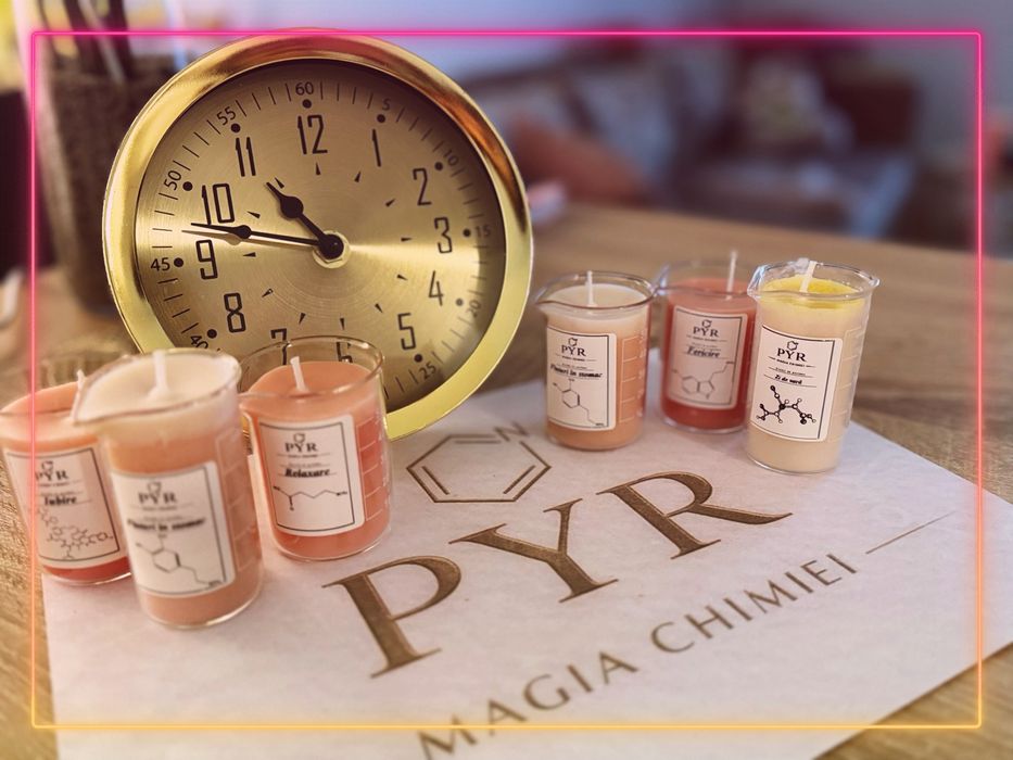 PYR-Magia chimiei, Lumânări cu emoție