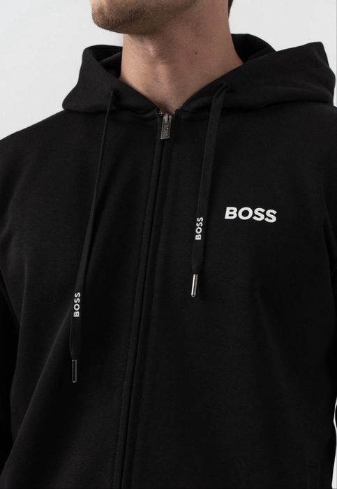 Мъжки спортен комплект в черен цвят