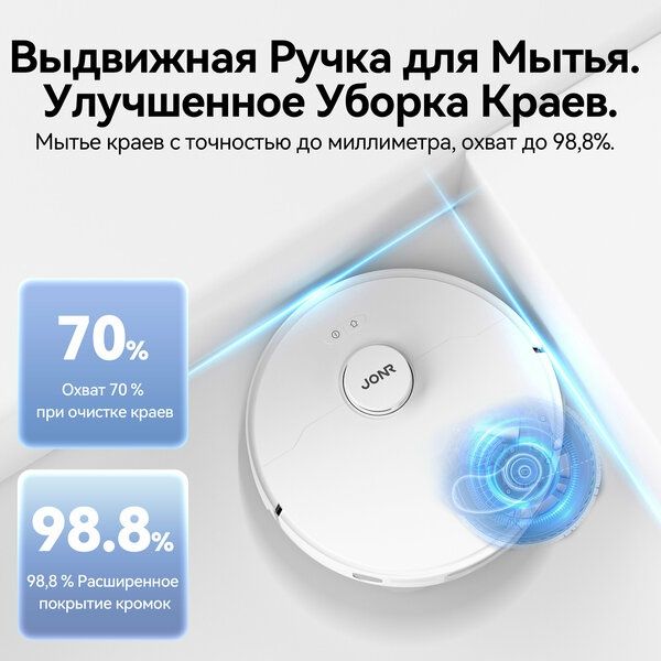 Робот-пылесос Xiaomi JONR P20 Pro, 8000 Па, управление через Mi Home,