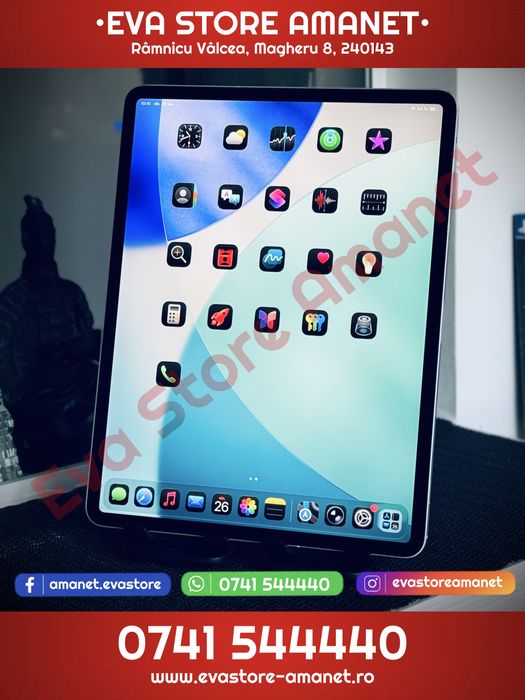 Tableta Apple iPad Pro 12.9” (4th Gen) Silver 256GB WiFi +