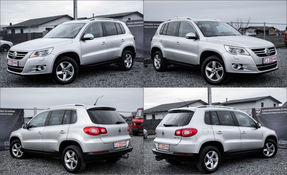 Volkswagen Tiguan 2.0 TDI 4x4 DSG Automat Piele Xenon Euro5 RATE FIXE DE LA 159 EURO